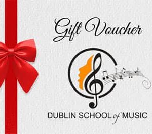 400px image graphic of Dublin School of Music gift voucher