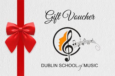 400px image graphic of Dublin School of Music gift voucher