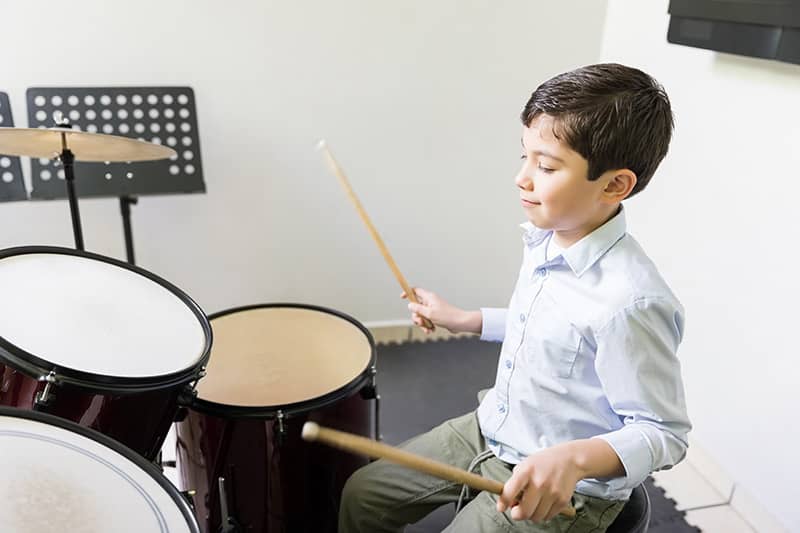 image of drum playing lesson Dublin - Dublin School of Music