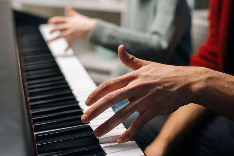 image of piano lesson Dublin - Dublin School of Music