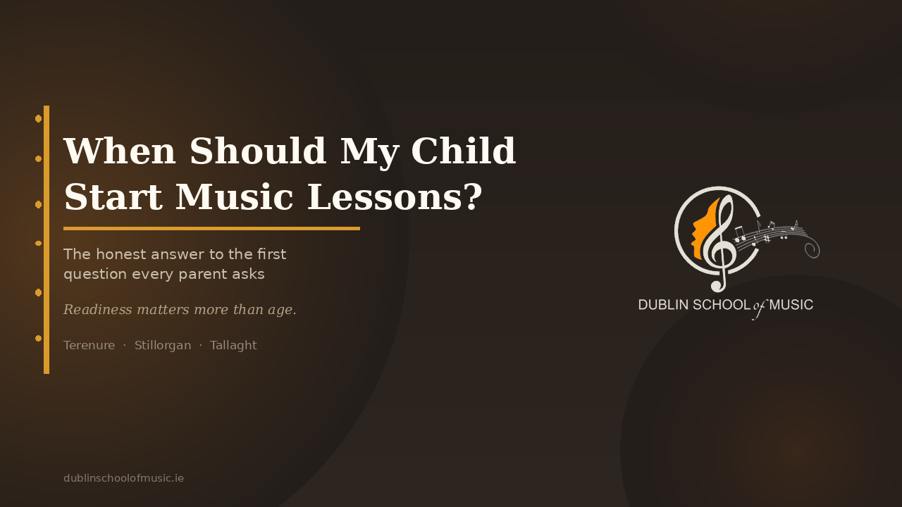 when should my child start music lessons?